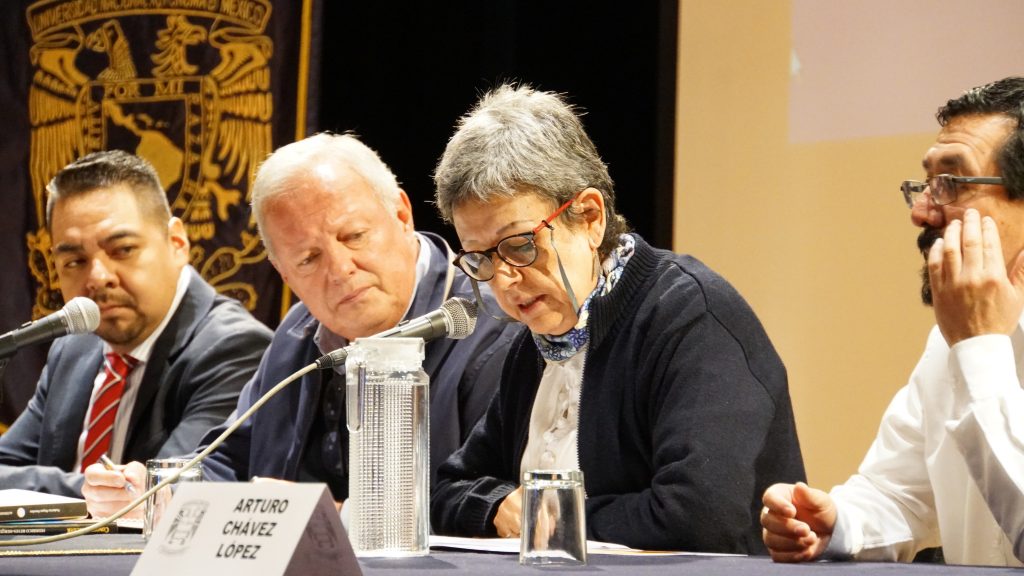Maximiliano García Guzmán, Federico Reyes Heroles, Angélica Cuéllar Vazquez y Arturo Chávez López. Foto: Emanuel Reséndiz