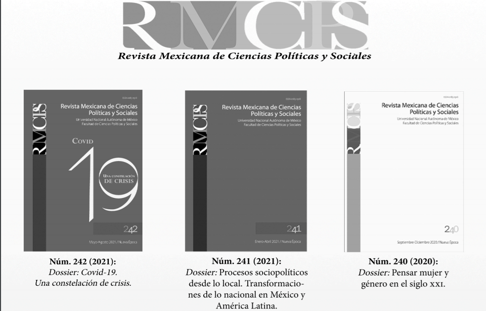 Gráfico de revista de ciencias políticas y sociales