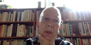 Captura de Martha Singer hablando sobre el torcimiento identitario de las coaliciones