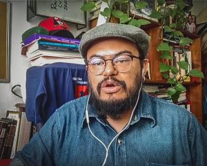Raúl Romero en conferencia sobre la agresión contra Cuba.