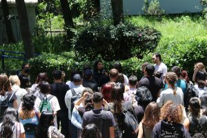 Alumnos de intercambio. Foto: Denzell Small