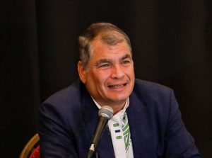 Ex presidente de Ecuador, Rafael Correa