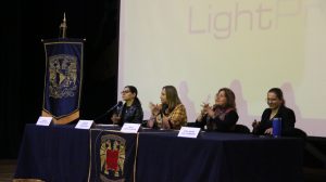 Mónica Amilpas, Patricia Martínez, Carola García y Brenda Gasca. Foto: Omar García.