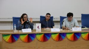 Ericka López, Tuss Fernández y Sebastián Cordero. Foto: Angélica Martínez.