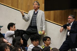 Leonardo Figueiras y Jorge Sandoval. Foto: Angélica Martínez.