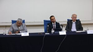 Roberto Cedillo, Óscar Vilchis y Ricardo Uvalle. Fotos: Angélica Martínez.