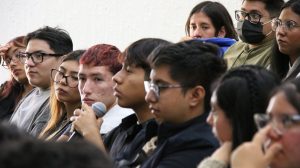 La conferencia contó con una ronda de preguntas y respuestas. Fotos: Angélica Martínez.