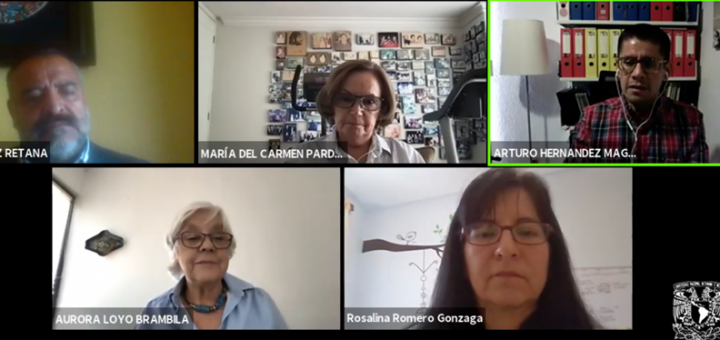 Captura de maestros de UNAM en conferencia sobre educación básica