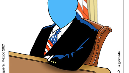 Caricatura política de Helguera llamada El Nuevo Poder