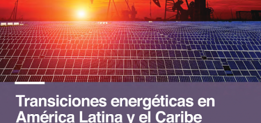 Gráfico sobre transición energética concon páneles solares