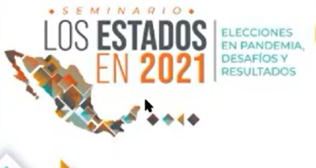 Gráfico decorativo sobre elecciones en pandemia.
