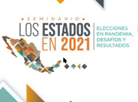 Gráfico decorativo sobre elecciones en pandemia.