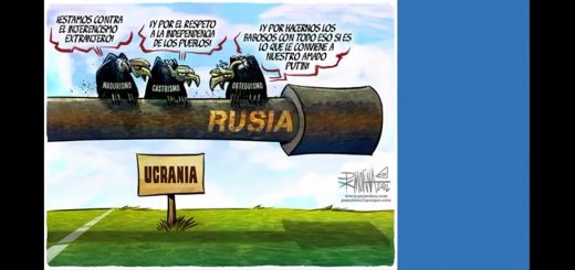 Caricatura conflicto Rusia-Ucrania. Foto: José A. García