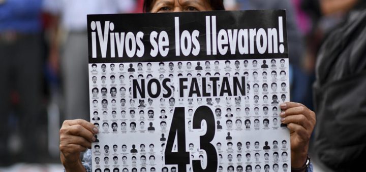 Ayotzinapa 43 desaparecidos. Foto: AFP